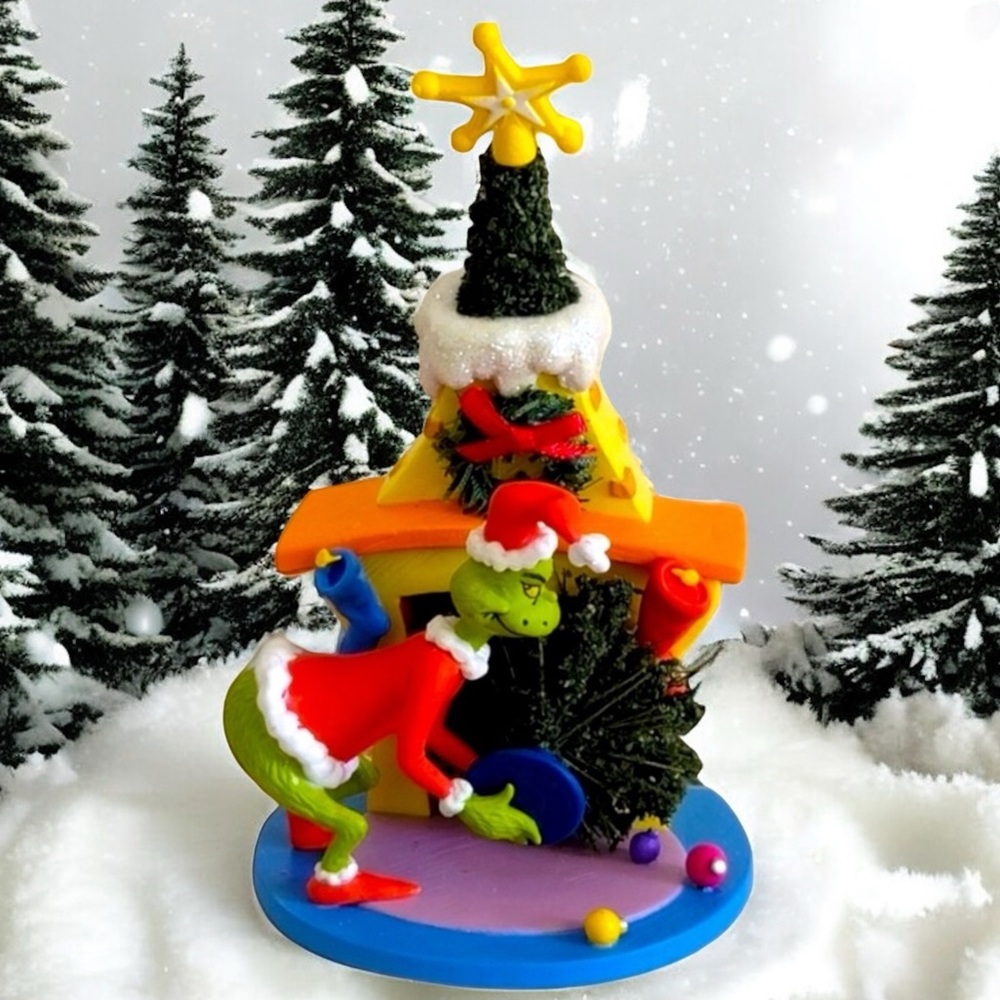 NIB 2007 Hallmark Keepsake Ornament The Grinch He's a Mean One Dr. Seuss